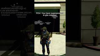 POV: You have superpowers in FiveM/GTA RP #fivemhacker #fivemaimbot