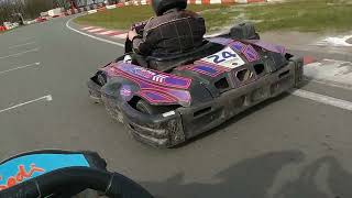 Karten Op Kartbaan Van Kartcentrum Lelystad - Dolphin Kinderkart Duokart