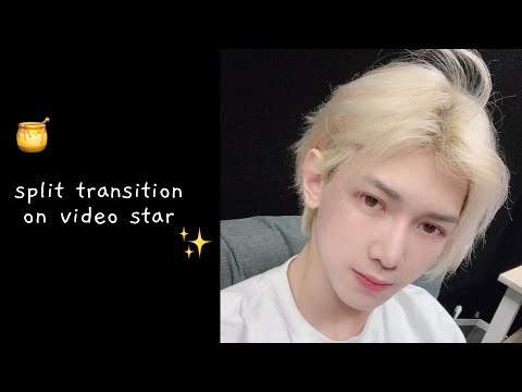 split transition on video star