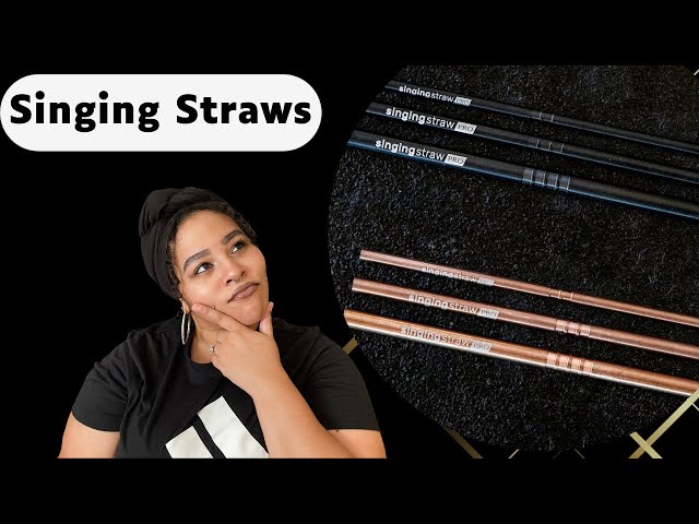 The Singing / Straw PRO is HERE! Straw Phonation for PRO Singers and  Vocalists! 