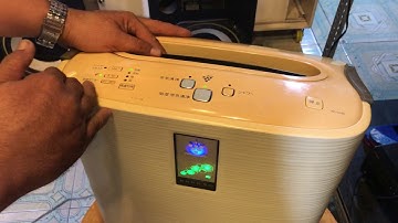 Hướng dẫn lọc không khí sharp nội địa nhật, sử dụng máy lọc không khí sharp kc-y45