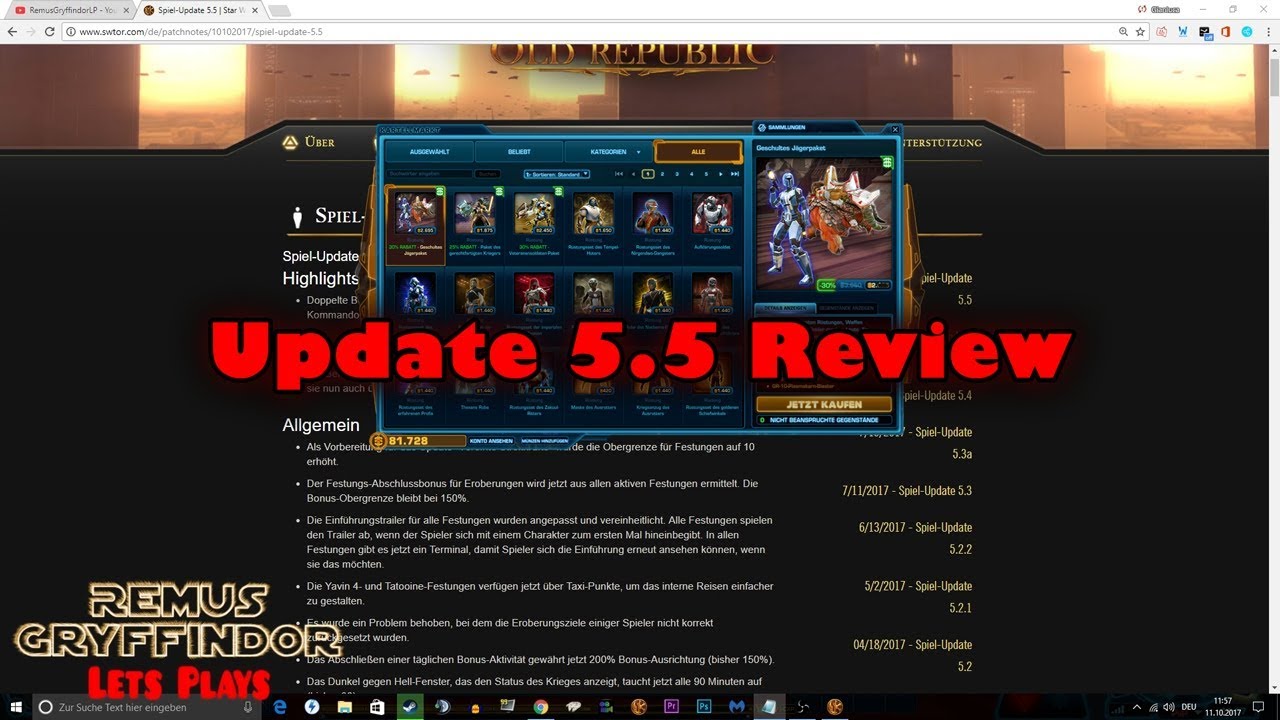 SWTOR Update 5.5 Review