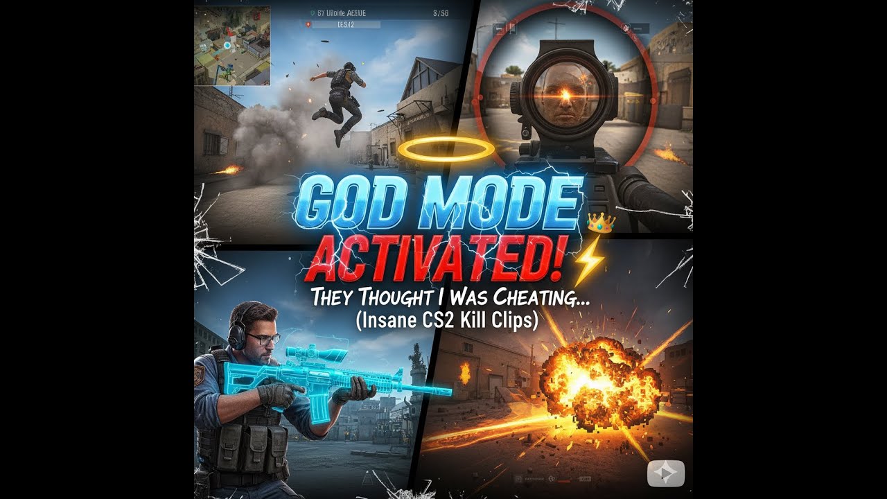 GOD MODE ACTIVATED! 🤯 They Thought I Was Cheating... (Insane CS2 Kills ...