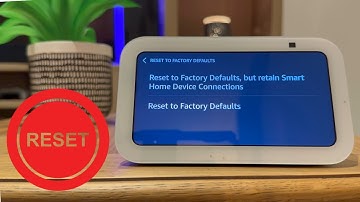 Hoe je de Amazon Echo Show 5 terugzet naar de fabrieksinstellingen.