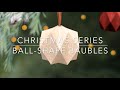 Origami Christmas Ball-Shape Bauble (Level 4: Hard)