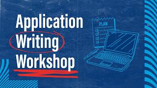 Full Application Writing Workshop News