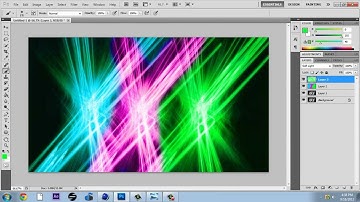 How To Make Abstract Colors In Photoshop CS5