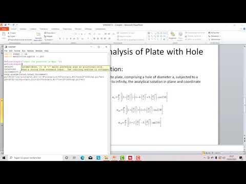 Plotting graph curve teta -stress for plate with hole using Numpy & Matplotlib library with Python