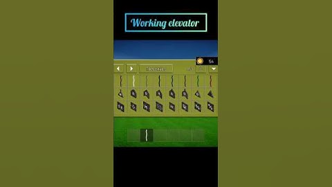 😱How to make working elevator in Miniblockcraft game 🎮#miniblockcraft #elevator #gaming