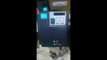 Hướng dẫn cài đặt biến tần INOVANCE cơ bản.sử dụng công tắc ngoài và biến trở ngoài