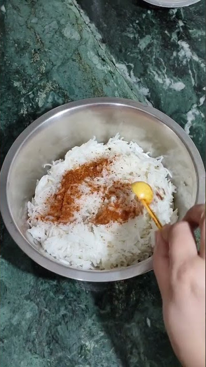 Leftover rice 2 Jeera rice