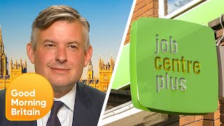 Unemployment Rates Rising As Wages Hit Record Growth: Jonathan Ashworth | Good Morning Britain