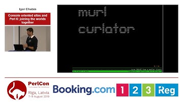 Igor Chubin. Console oriented sites and Perl 6: joining the worlds together