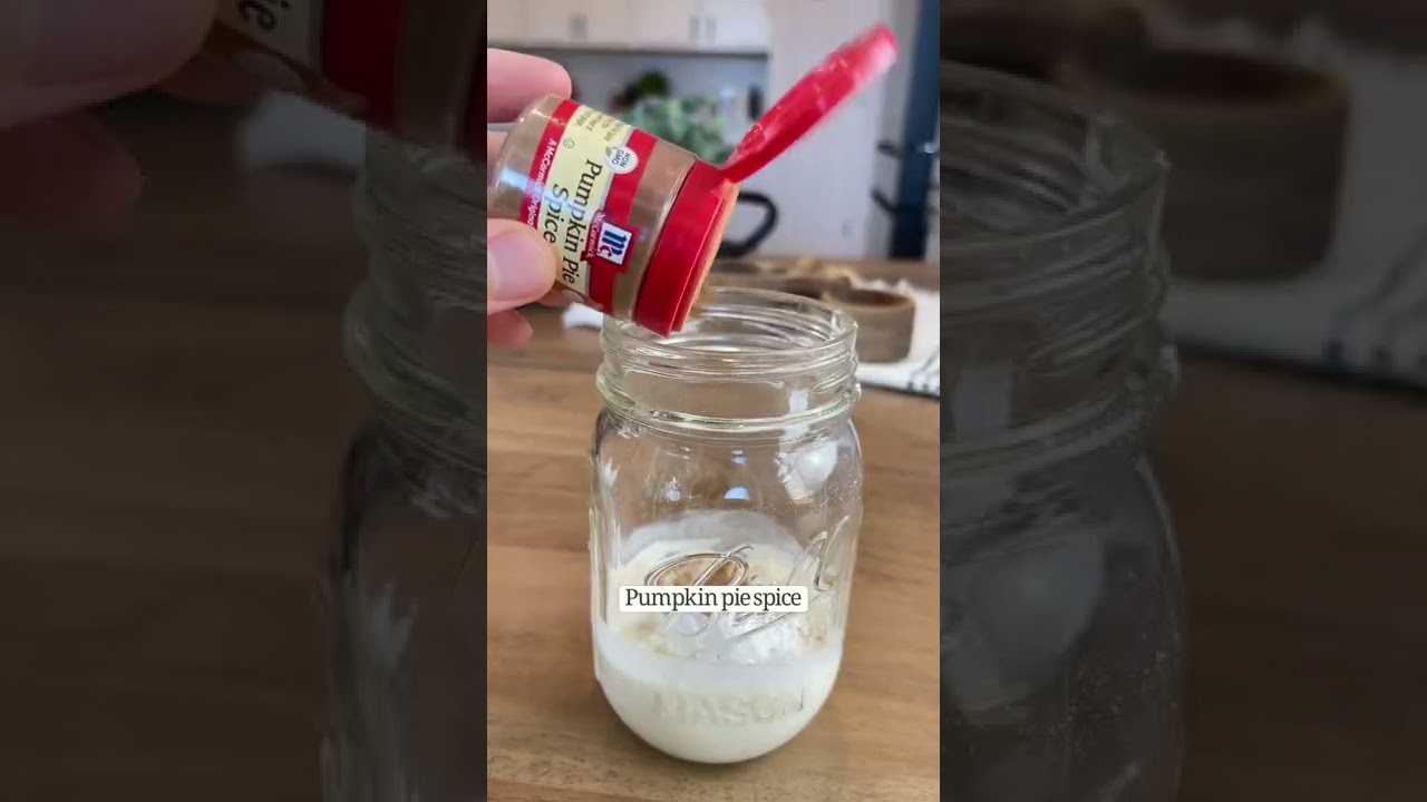 Keto Recipe for Starbucks Pumpkin Cream Cold Foam!