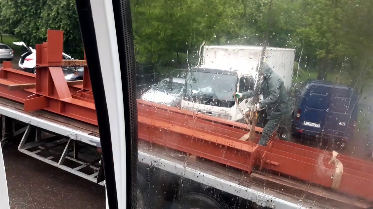 Оторвал где то шланг. Держу обочину - YouTube