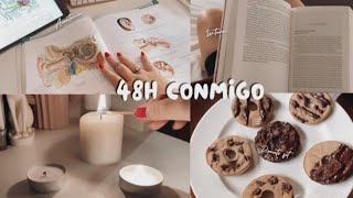48H CONMIGO | Mañana de estudio, mucha anatomía, nueva lectura & recetita: donuts sin azúcar by Elizabeth Romo 671 views 6 months ago 15 minutes