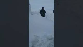 Kazakistan. Yollar Kapalı . Tir Resimi