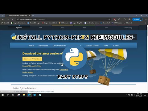 INSTALL PYTHON-PIP & PIP MODULES  ON WINDOWS SYSTEM | 2021 |