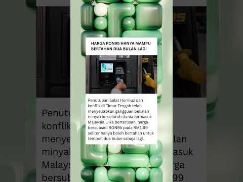Lepas ni nak bayar berapa untuk RON95?  #berita #news