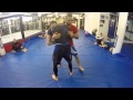 Clinch Takedown - Turning the Corner from Over Under Position - Firas Zahabi