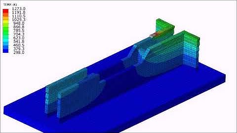 Wire Arc Additive Manufacturing (WAAM) simulation of a Bracket using Selective Mesh Coarsening (SMC)