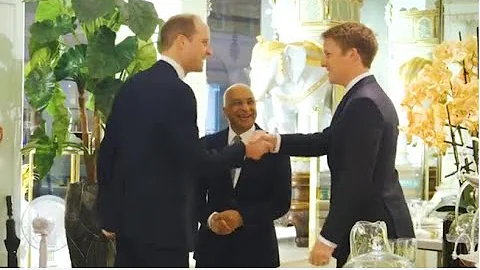 Hugh Grosvenor, Prince William at The Rumi Foundat...
