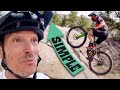 Technical climbs on a mountain bike  made simple