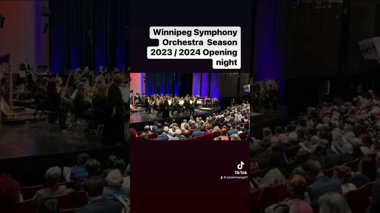 Winnipeg Symphony Orchestra Opening Night
