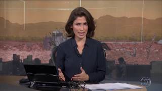 Rompimento da Barragem em Brumadinho-MG | Jornal Nacional 01/02/2019