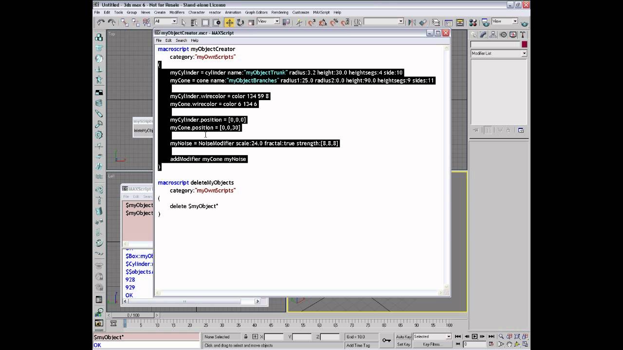 3DS MAX - CG Academy Tutorials Serie 12 ] - [ 8 - Tree Creator Script ...