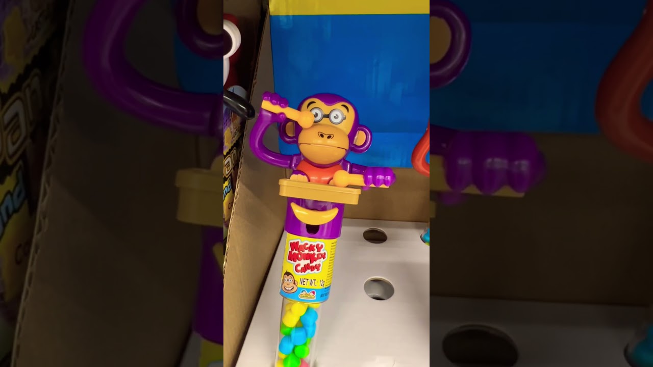 Cute Candy Cone & Dancing Monkey 