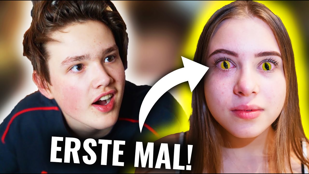 Update Ich hatte zum ERSTEN MAL KONTAKTLINSEN! (hat extrem gebrannt!) || VLOG 362
