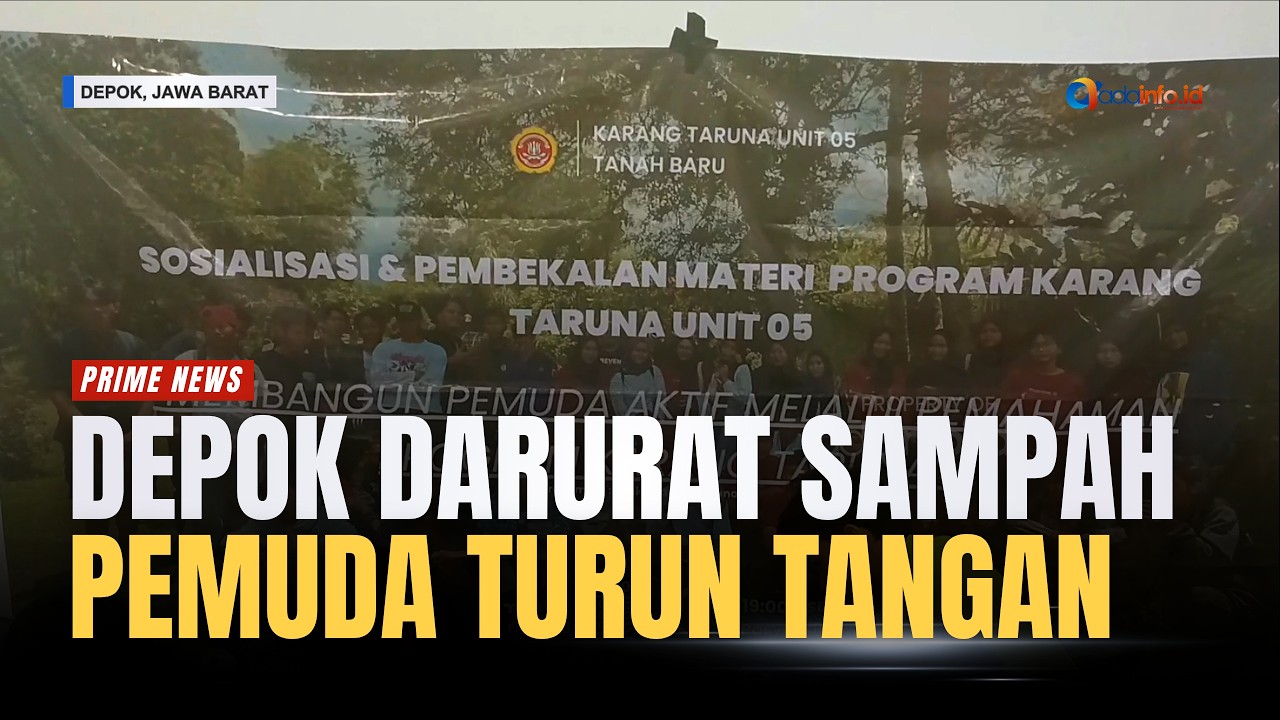 Krisis Sampah di Depok, Pemuda Beji Ciptakan Gerakan Bank Sampah Mandiri