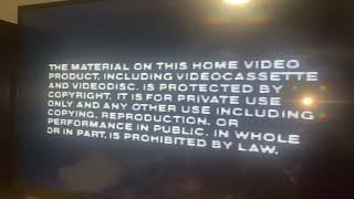 Opening to Billy Crystal: Don’t get me started 1986 VHS (1992 reprint)