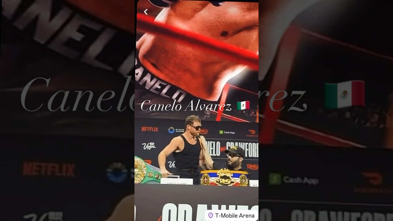 Canelo Alvarez vs Terence Crawford Press Conference