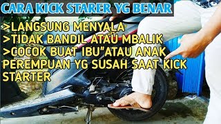Download Lagu Trik Kick Starter Motor Supaya Langsung Menyala. MP3
