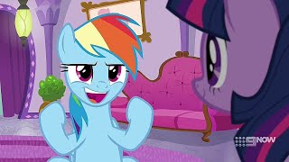 Rainbow Dash Lied To Twilight Sparkle - My Little Pony: Friendship Is Forever (Deep Tissue)