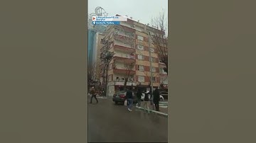 Apartment Building Collapses After Deadly Earthquake Rocks Turkey