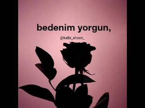 Yoruldum her şeydən yaşamaqdan insanlardan heyat üstümə o qedər gelir ki  bezirəm amma sebr edirəm