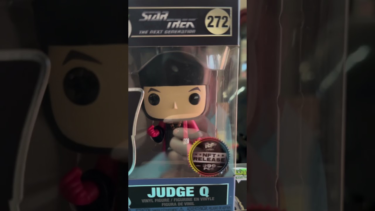 Funko pop Star Trek NFT royalty set ! 