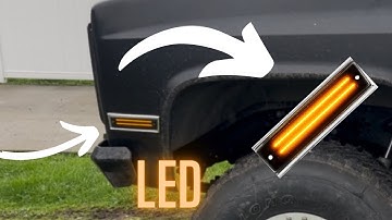 LED Side Marker Light  1981-1991 Chevy Square Body/Suburban/Blazer