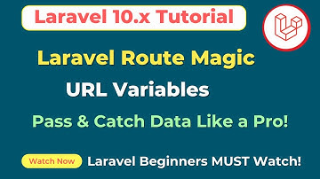 Learn Laravel Routes with URL Variables | Pass & Capture Data Like a Pro! | Episode-4 | SoftAll
