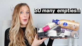 Beauty Empties 2023! Haircare, Skincare, Bodycare & Makeup Products I've Used Up