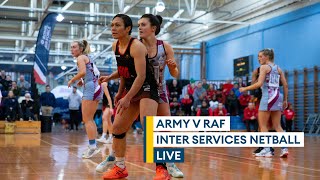 Inter Services Netball title decider LIVE | ARMY v RAF