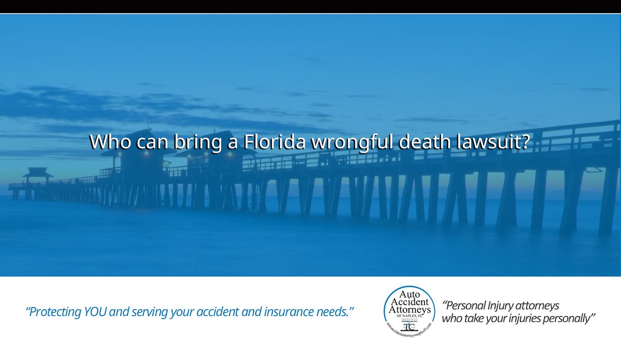 Who can bring a Florida wrongful death lawsuit? - YouTube