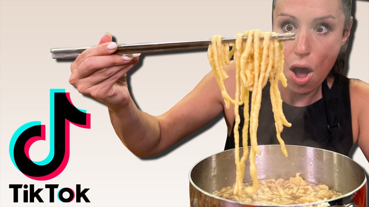 Testing Out Viral TikTok Recipe Food Hacks | HellthyJunkFood