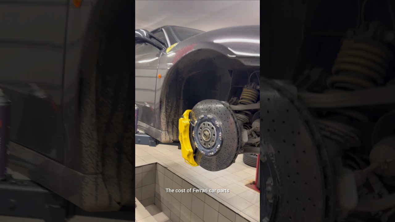 How much do Ferrari parts cost? 