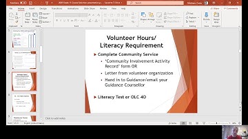 RHSS Gr. 11 course selection video