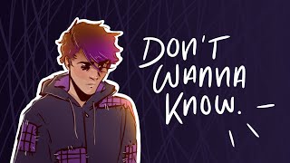 Don't Wanna Know || Sanders Sides Animatic