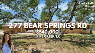 Thumbnail 10 Acre Property: 277 W Bear Springs in Pipe Creek TX